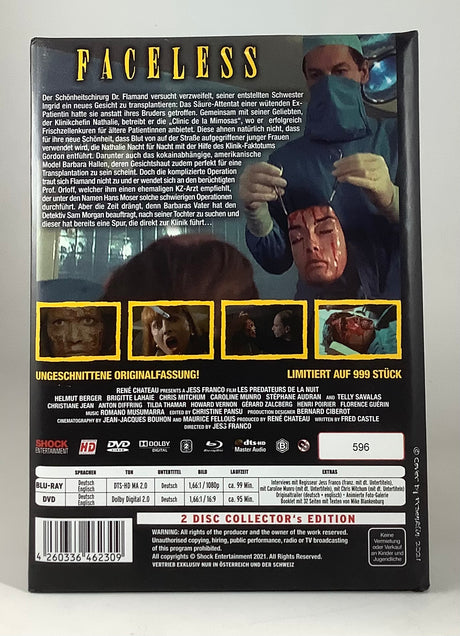 Faceless (Limited Padded Mediabook, Region B) USED