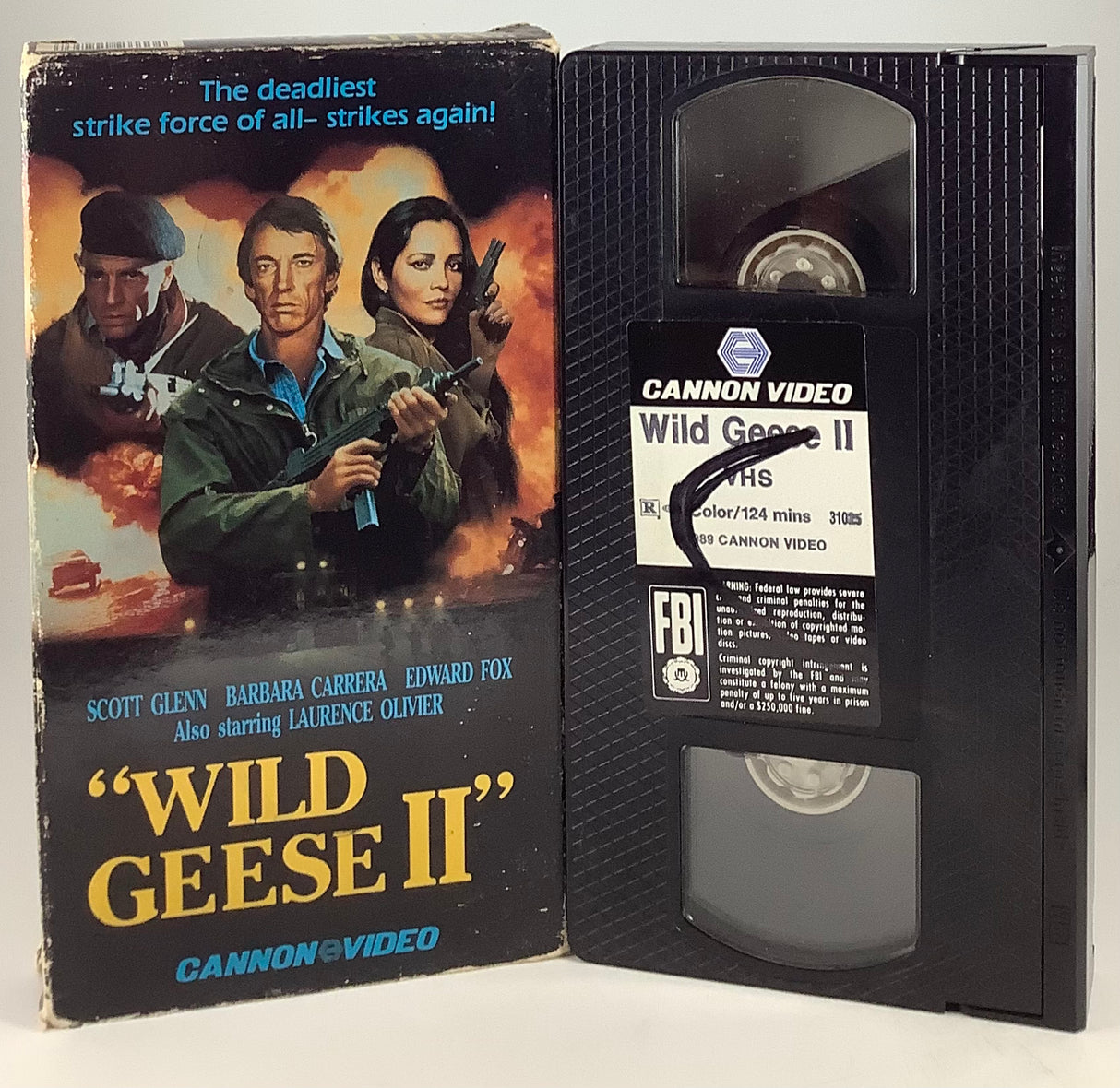 Wild Geese II VHS