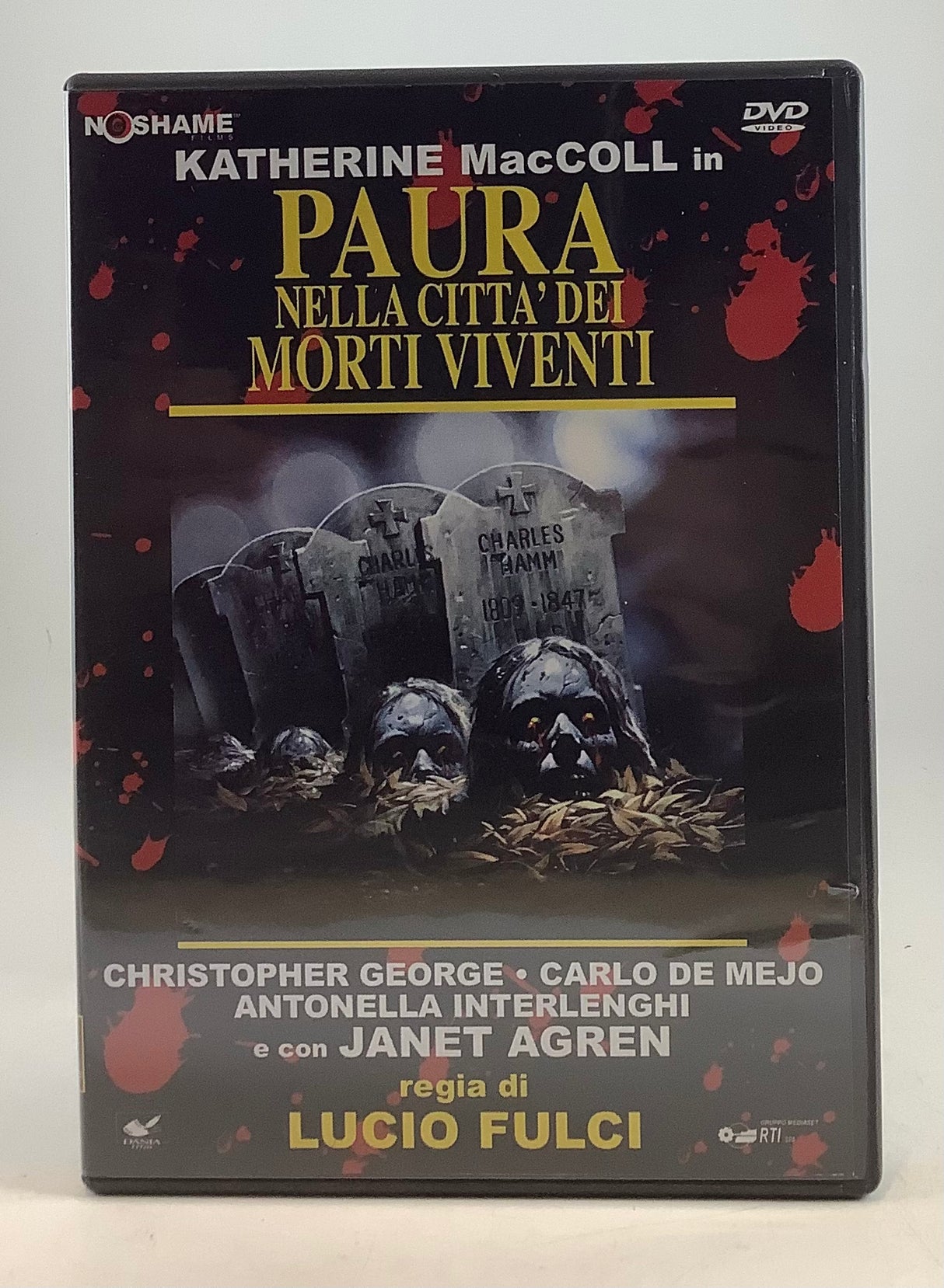 Paura Nella Città dei Morti Viventi (City of the Living Dead) REGION B DVD USED
