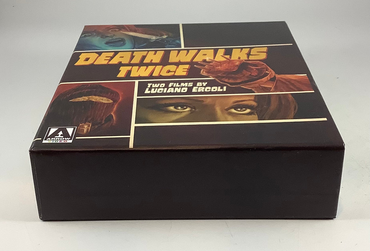 Death Walks Twice: Two Films by Luciano Ercoli Limited Edition USED
