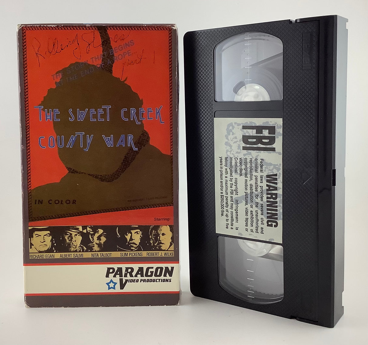 The Sweet Creek County War VHS