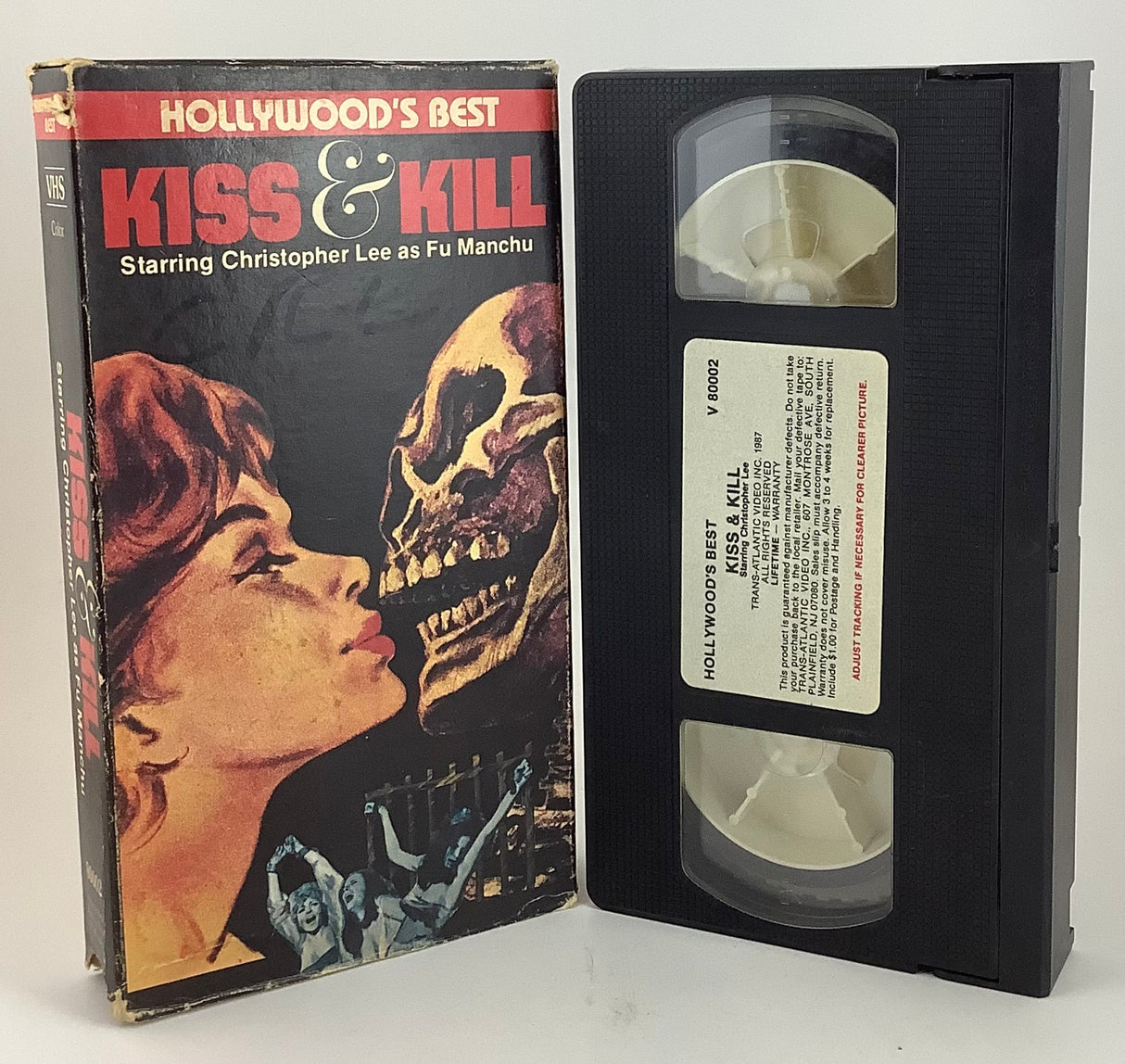 Kiss and Kill VHS