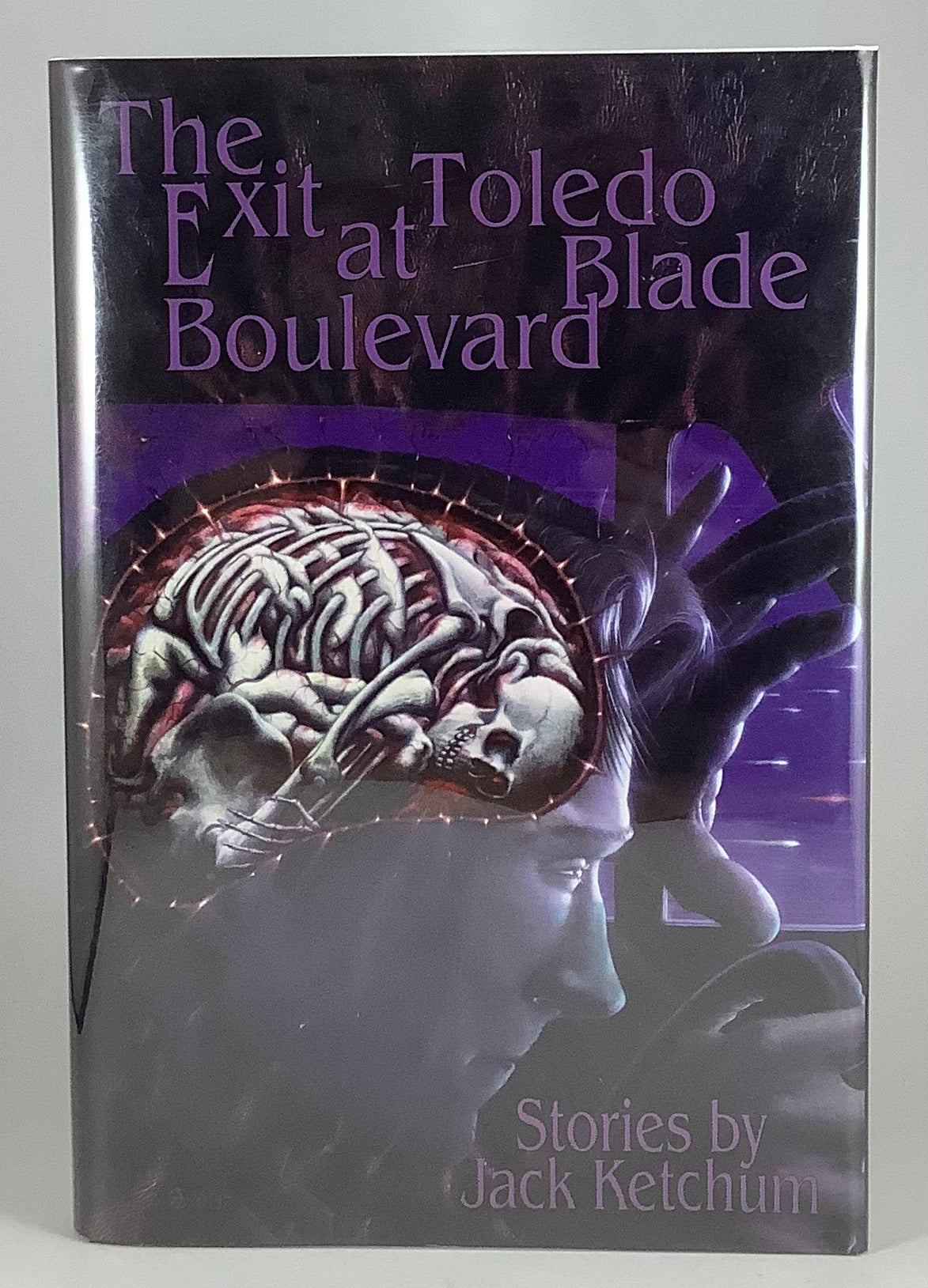 The Exit at Toledo Blade Boulevard - Jack Ketchum (Obsidian Press, Hardcover) SIGNED USED