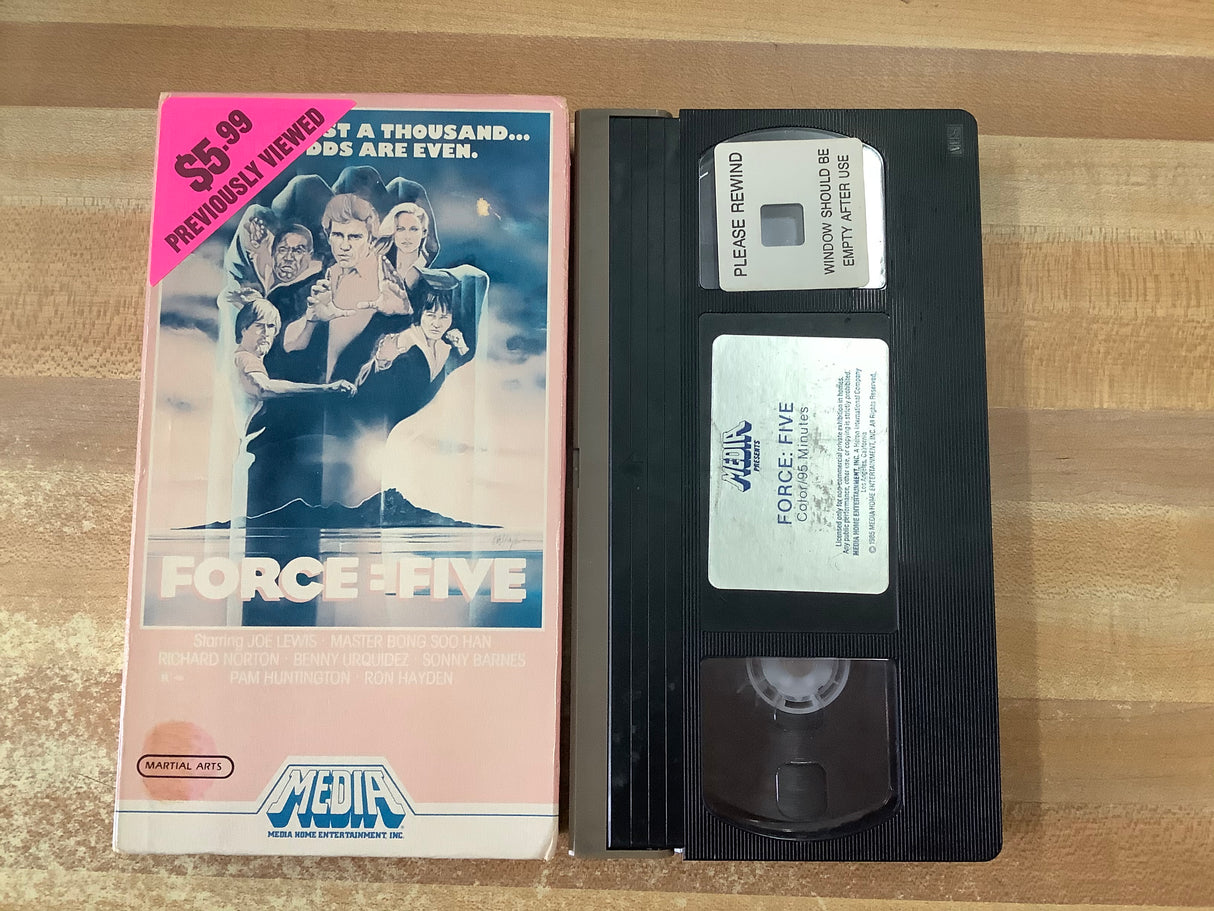 Force Five VHS