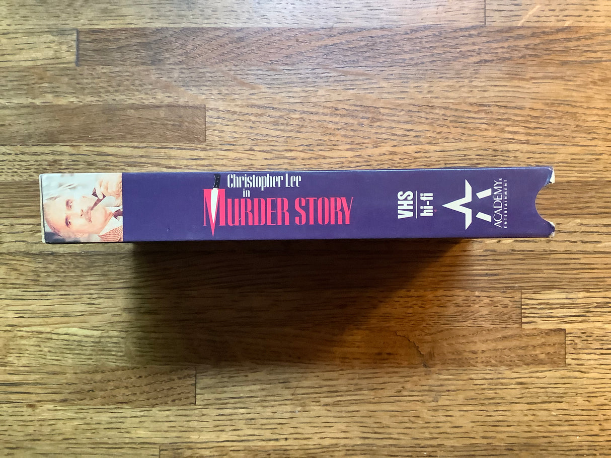Murder Story VHS