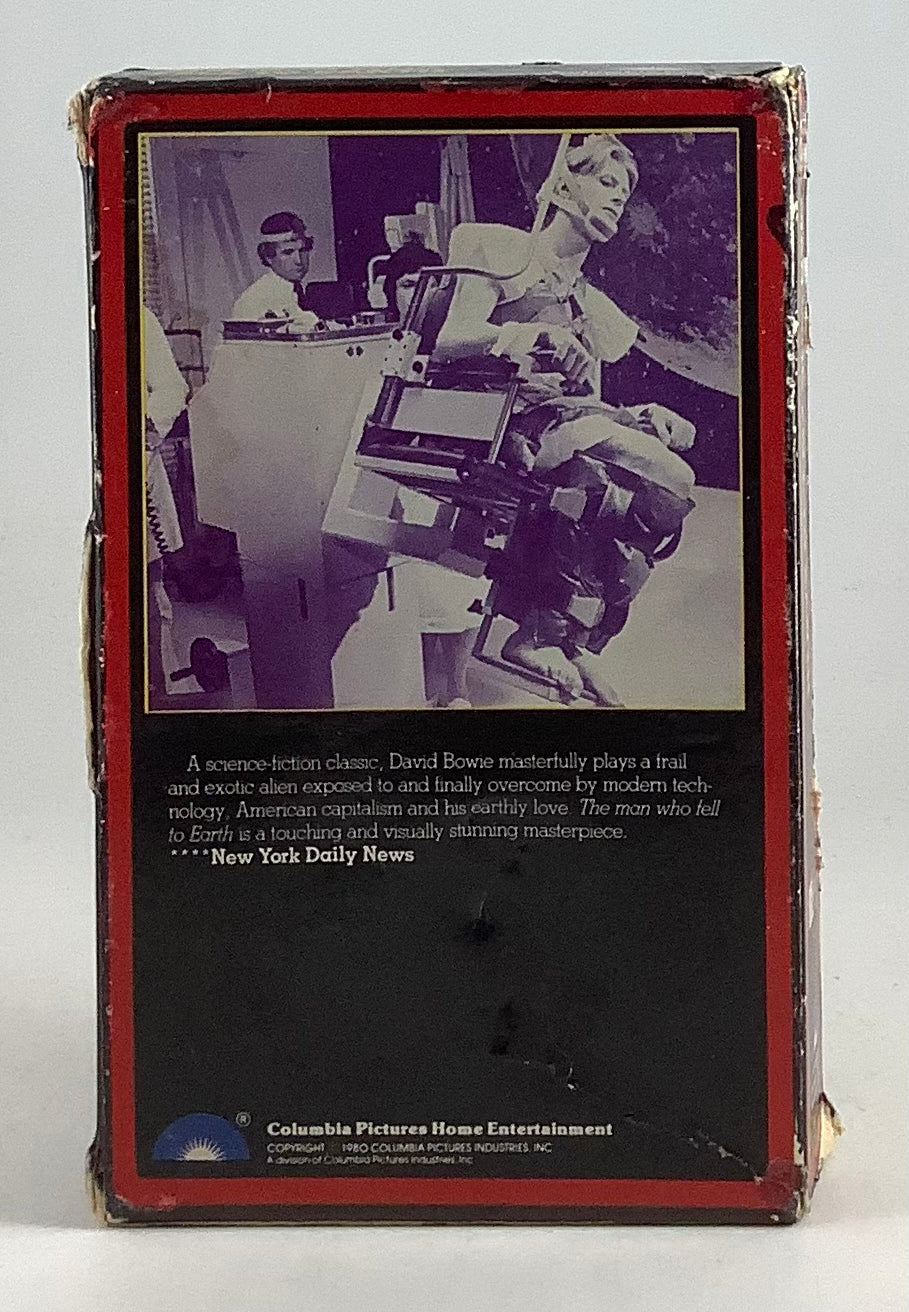 The Man Who Fell to Earth Full Flap *TAPE ROT*  BETA TAPE