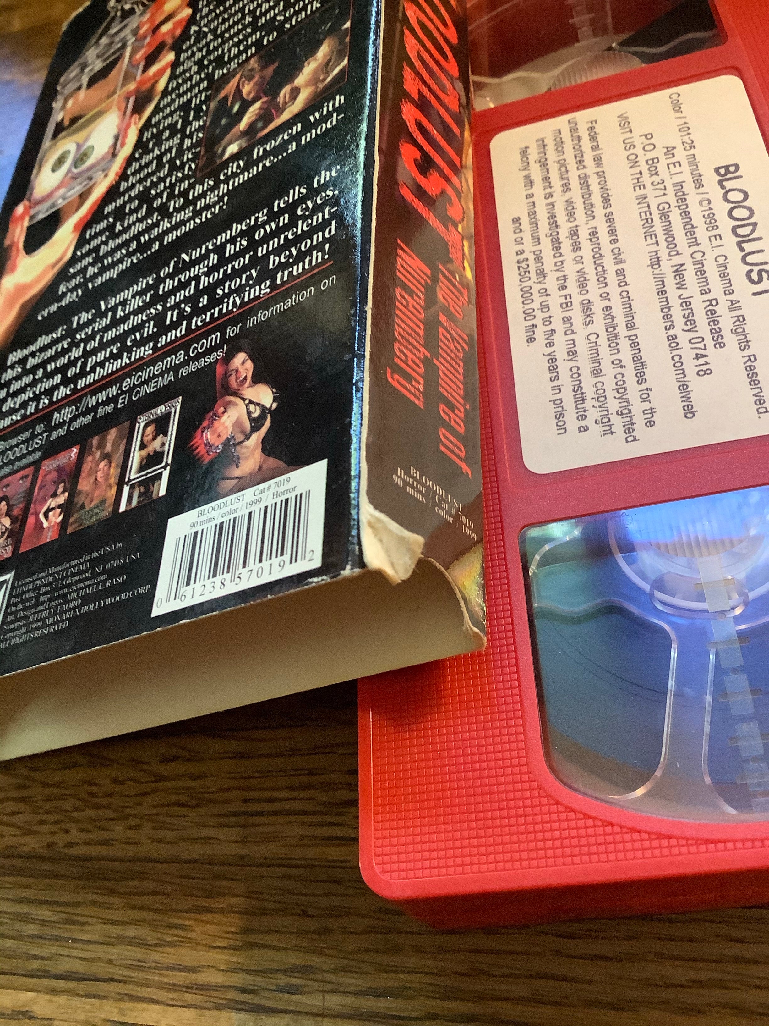 Bloodlust: The Vampire of Nuremberg VHS – Orbit DVD