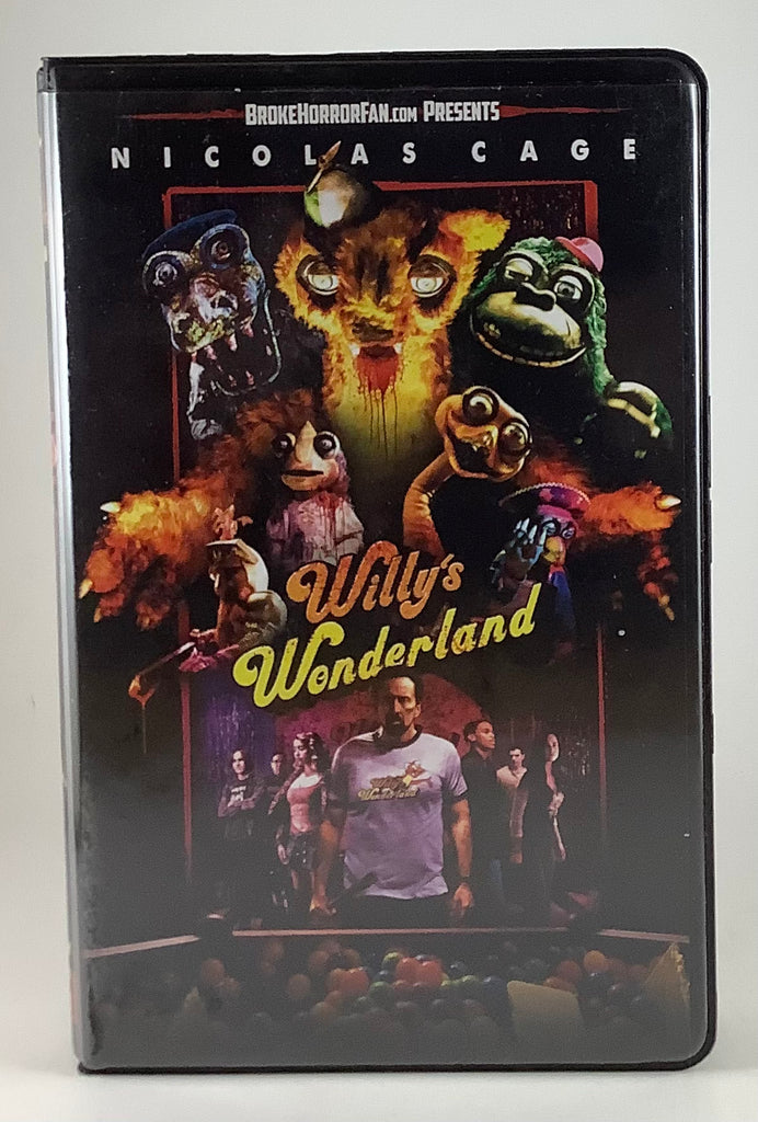 Willy's Wonderland (Broke Horror Fan) Clam Shell VHS – Orbit DVD
