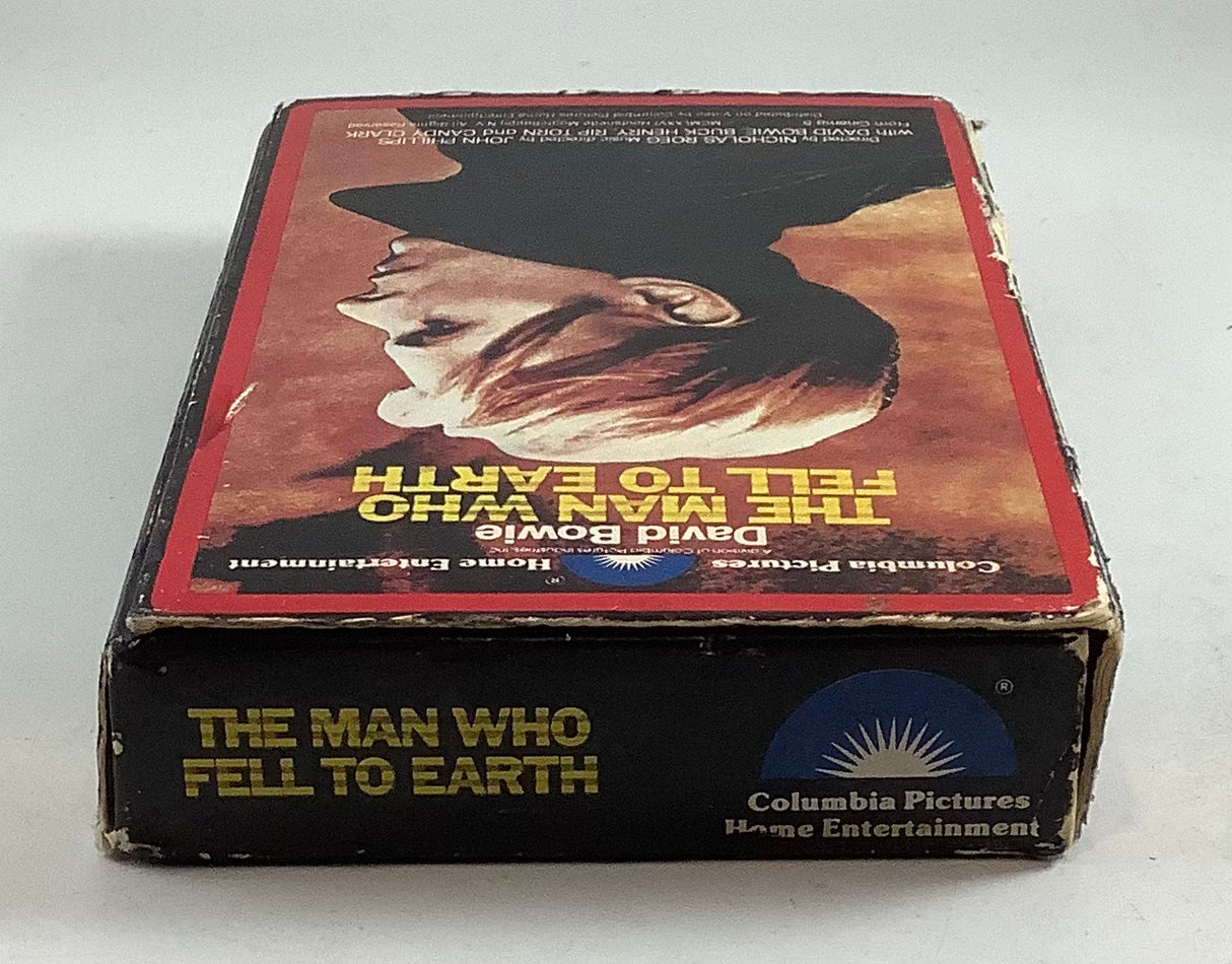 The Man Who Fell to Earth Full Flap *TAPE ROT*  BETA TAPE