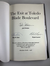 The Exit at Toledo Blade Boulevard - Jack Ketchum (Obsidian Press, Hardcover) SIGNED USED