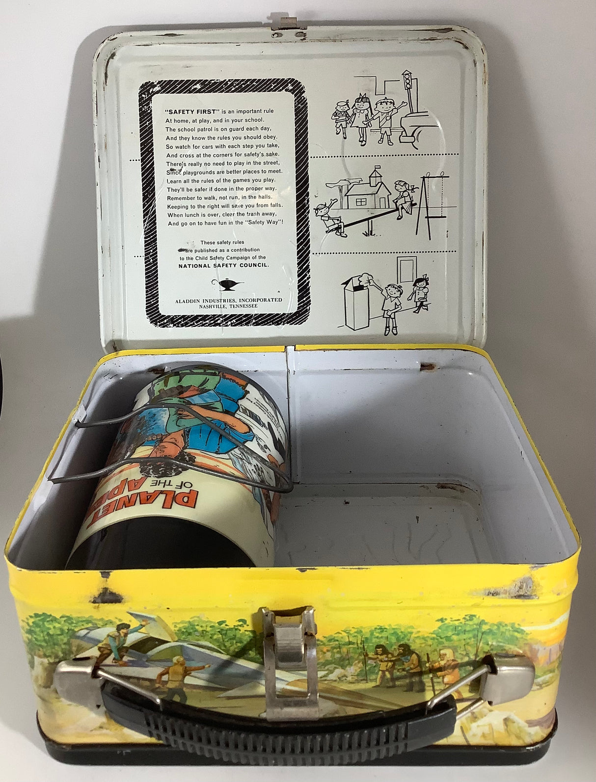 Planet of the Apes  Aladdin Lunch box & Thermos