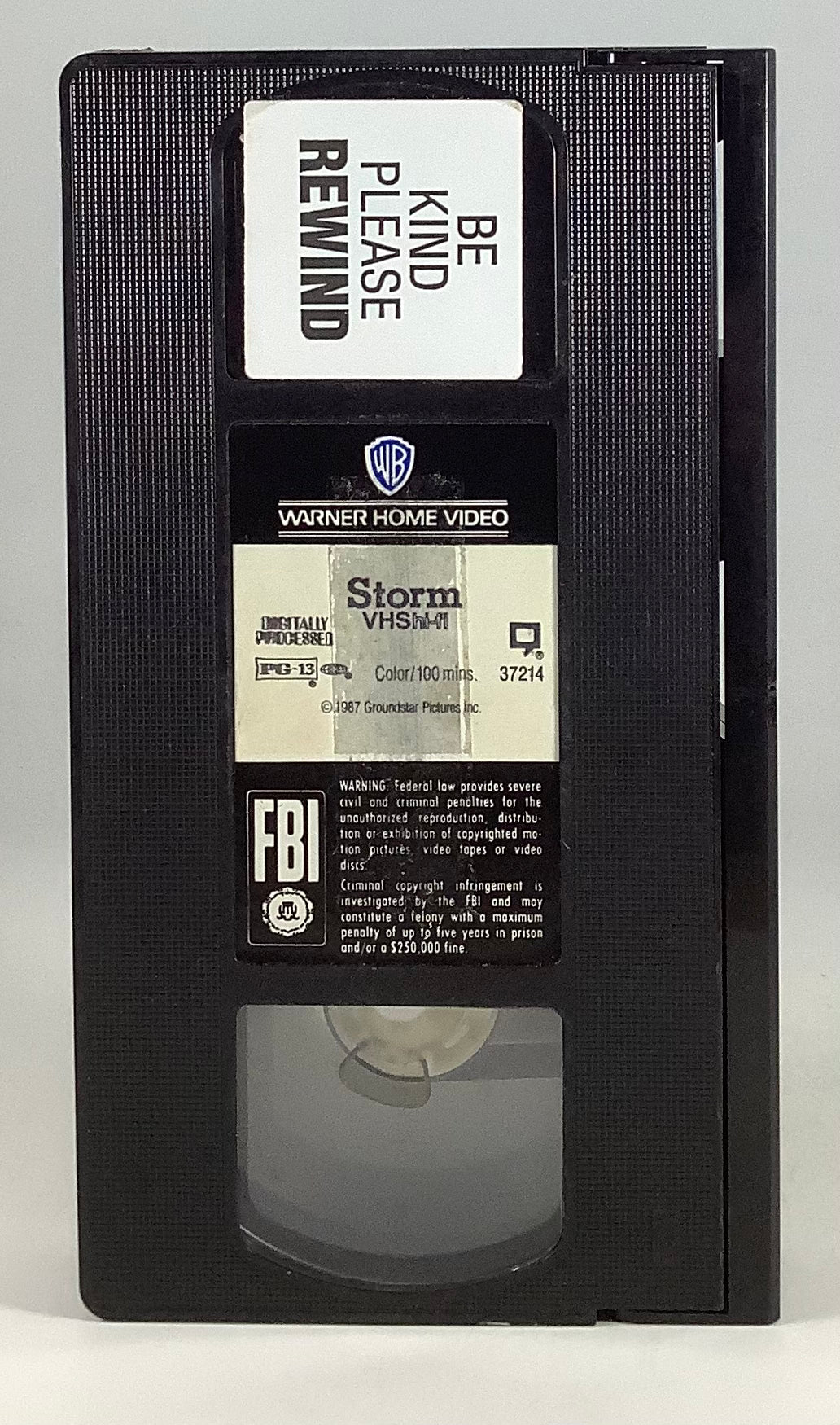 Storm Cut box VHS