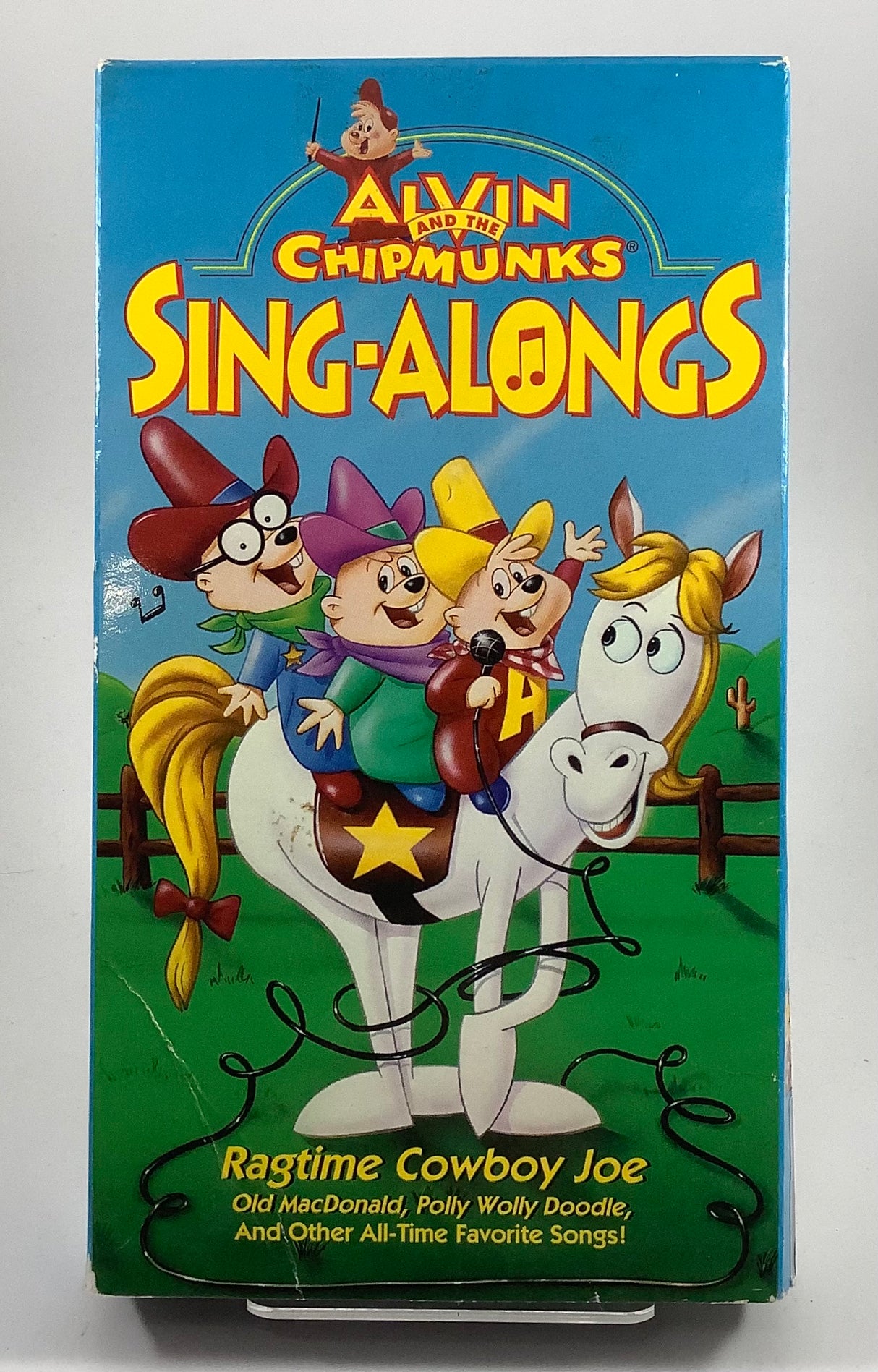 Alvin and the Chipmunks Sing-Alongs VHS