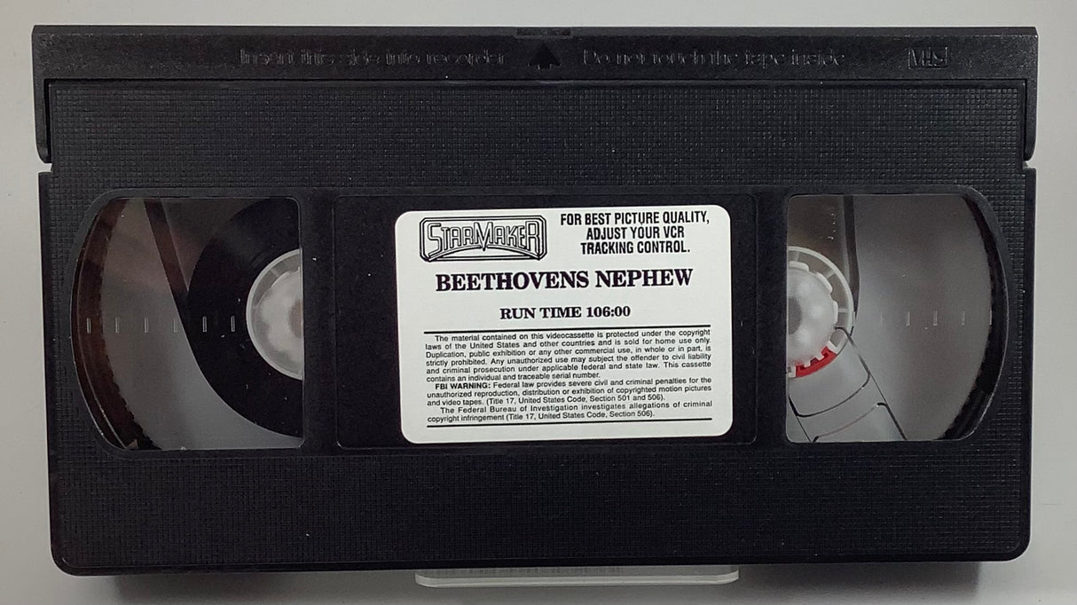 Beethoven's Nephew VHS