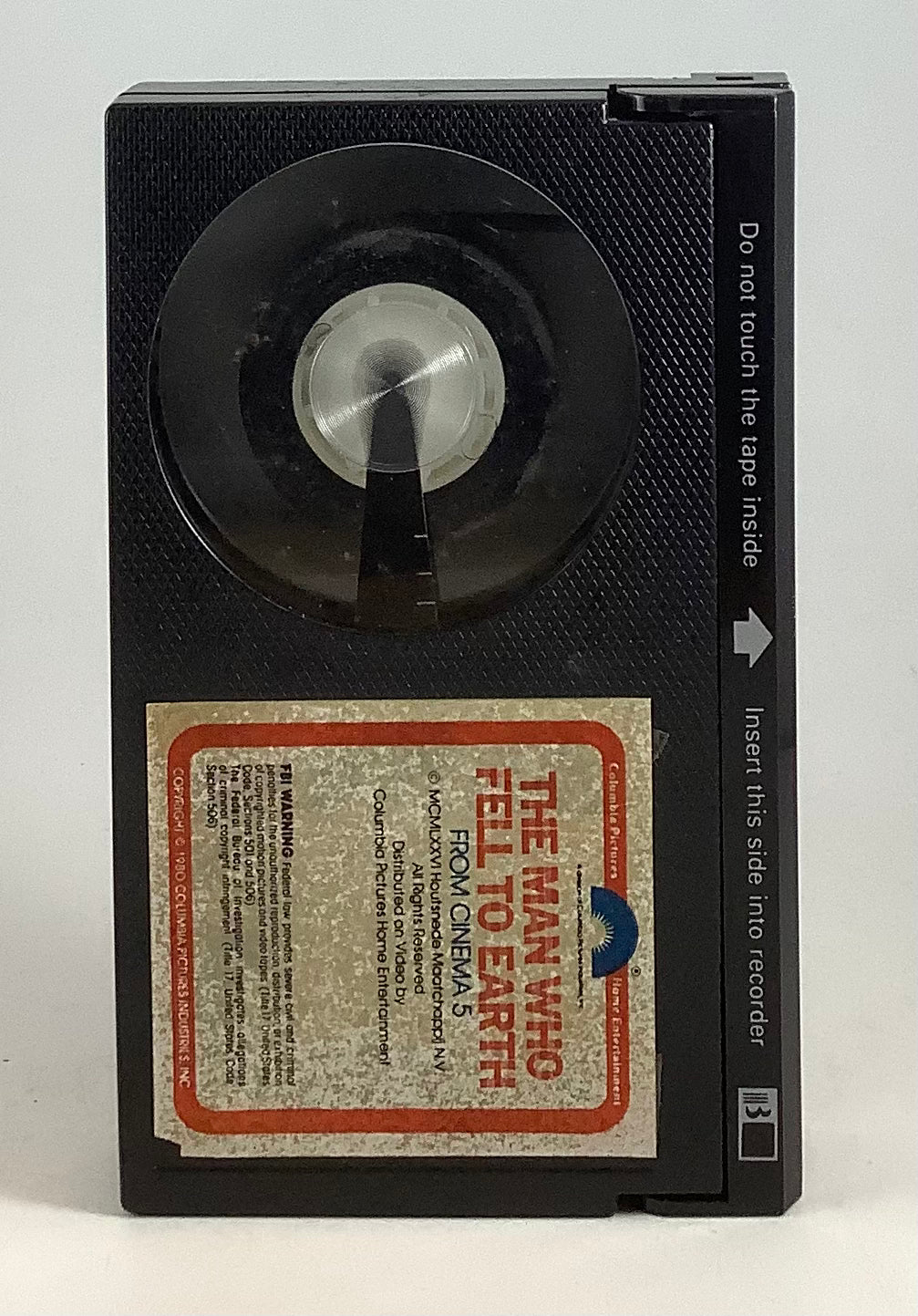 The Man Who Fell to Earth Full Flap *TAPE ROT*  BETA TAPE