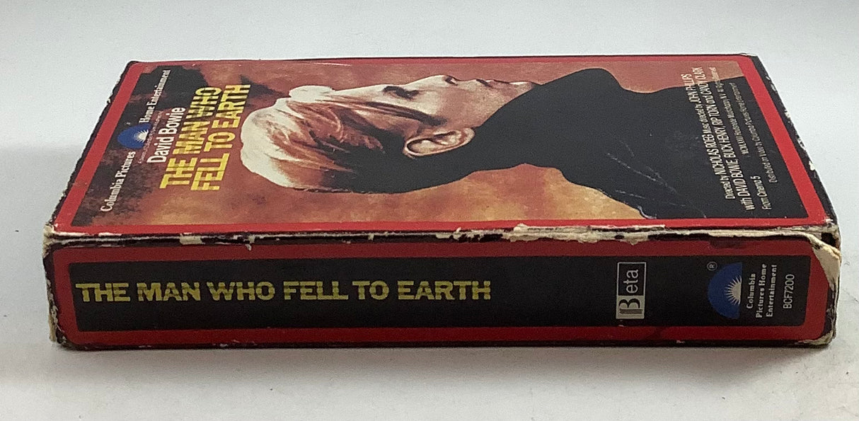 The Man Who Fell to Earth Full Flap *TAPE ROT*  BETA TAPE
