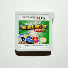 Roller Coaster Tycoon 3D Nintendo 3DS LOOSE