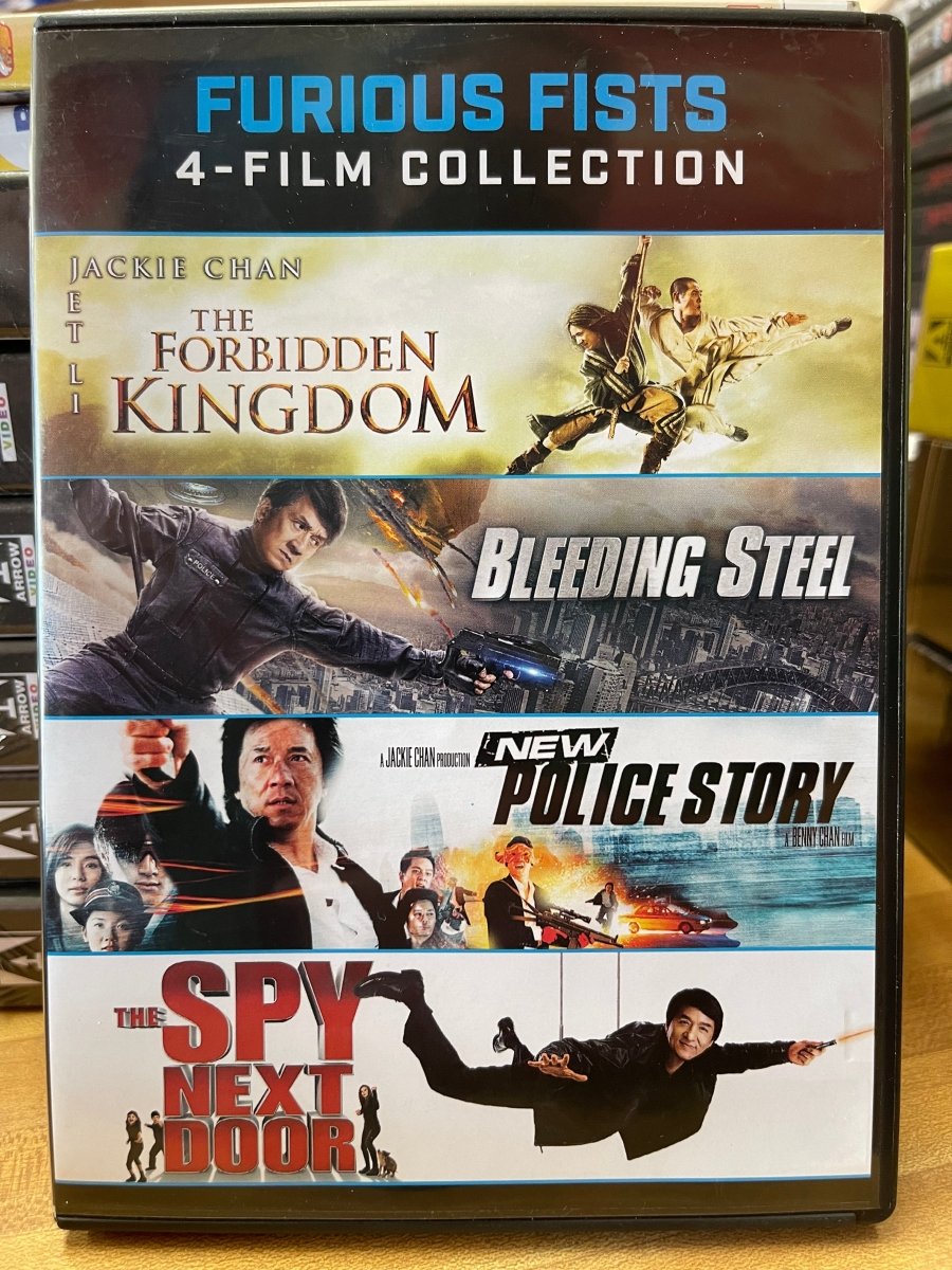 Jackie Chan: Furious Fists 4-Film Collection USED DVD