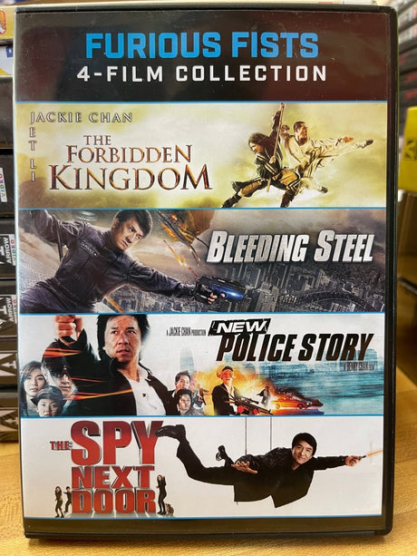 Jackie Chan: Furious Fists 4-Film Collection USED DVD