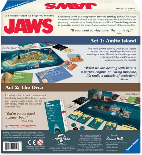 Jaws Board Game - Cards/Board Games