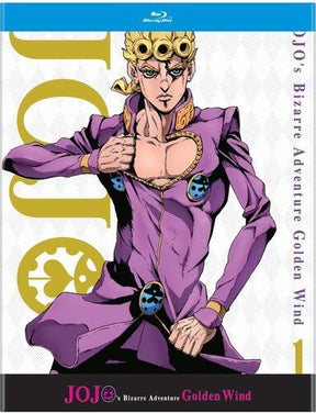 JoJo's Bizarre Adventure: Golden Wind Part 1 - New Blu - Ray