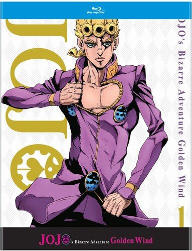 JoJo's Bizarre Adventure: Golden Wind Part 1 - New Blu - Ray