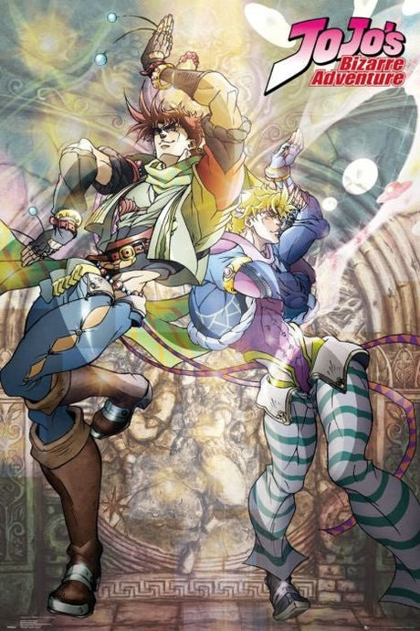 Jojo's Bizarre Adventure Joseph & Caesar Poster PICKUP ONLY