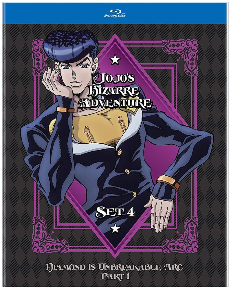 JoJo’s Bizarre Adventure Set 4: Diamond Is Unbreakable Part 1 - New Blu - Ray