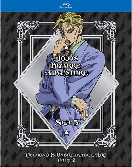 Jojo's Bizarre Adventure Set 5: Diamond Is Unbreakabe Part 2 - New Blu - Ray