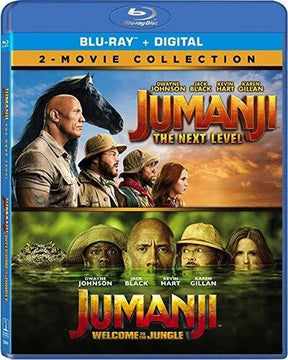 Jumanji: The Next Level and Welcome to the Jungle USED - Used Blu - Ray