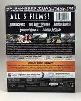 Jurassic World 5-Movie Collection 4K UHD USED