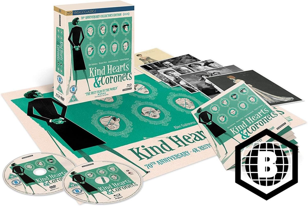 Kind Hearts and Coronets (Blu-Ray, Limited Collector's Edition, Region B)