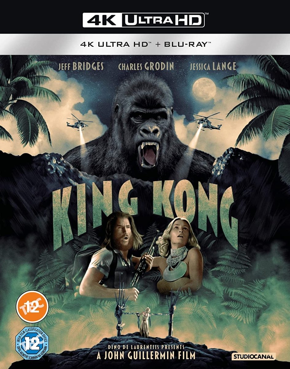 King Kong (1976, 4K UHD, Region Free) - New 4K UHD – Orbit DVD