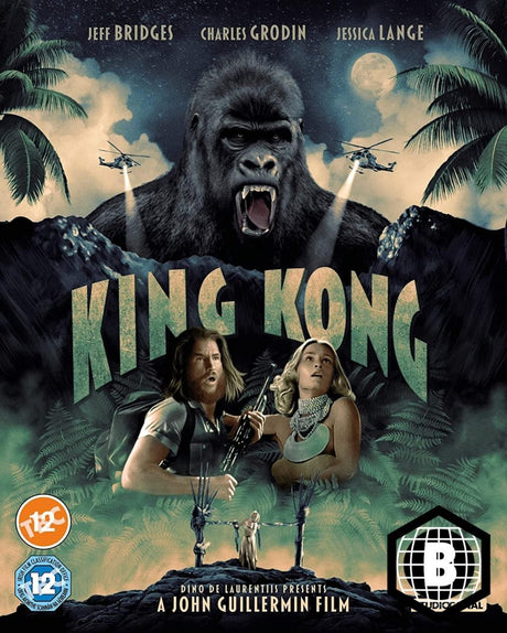 King Kong (1976, Region B) w/SLIP