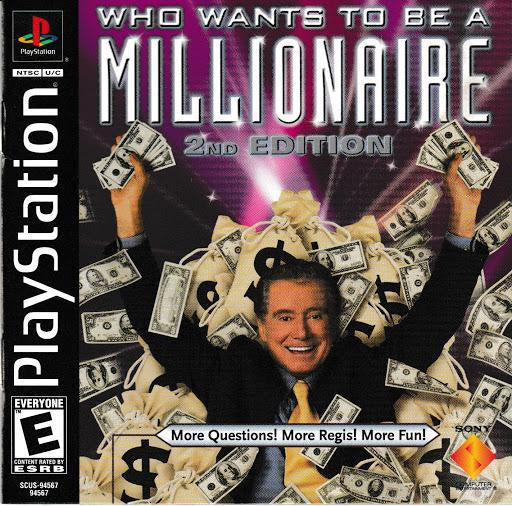 Who Wants to Be a Millionaire 2nd Edition Playstation 1 USED