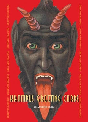 Krampus Greeting Cards - Posters/Stickers/Art
