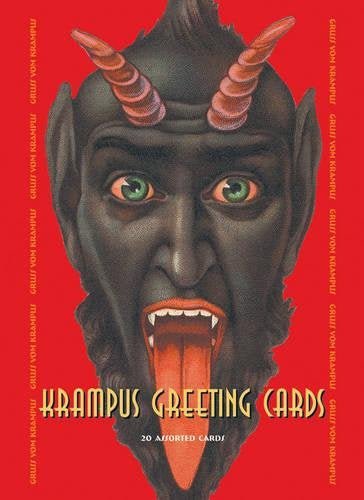 Krampus Greeting Cards - Posters/Stickers/Art