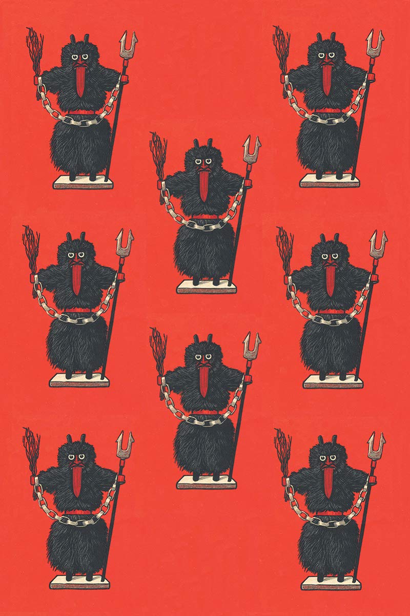 Krampus Sticker Collection in Deluxe Tin