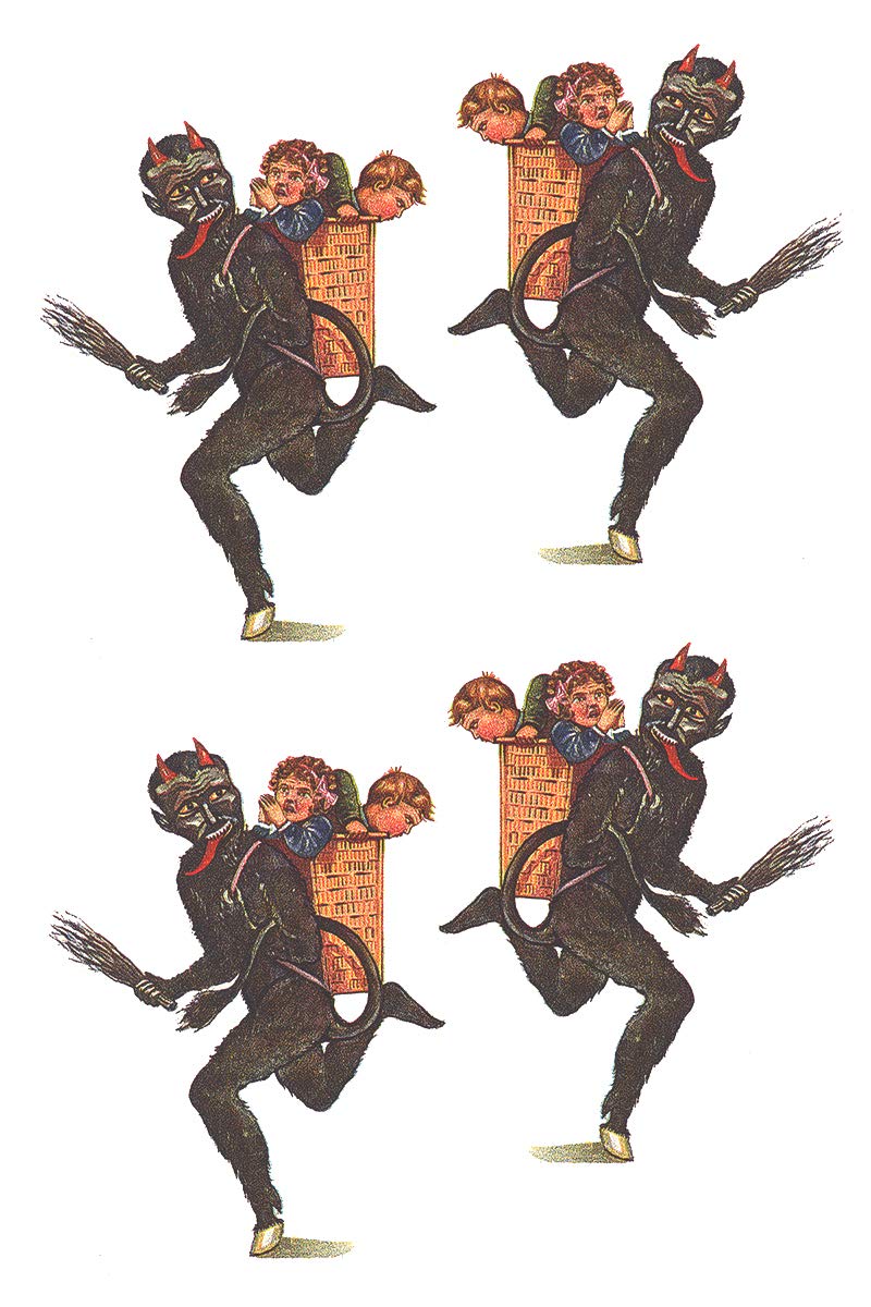 Krampus Sticker Collection in Deluxe Tin