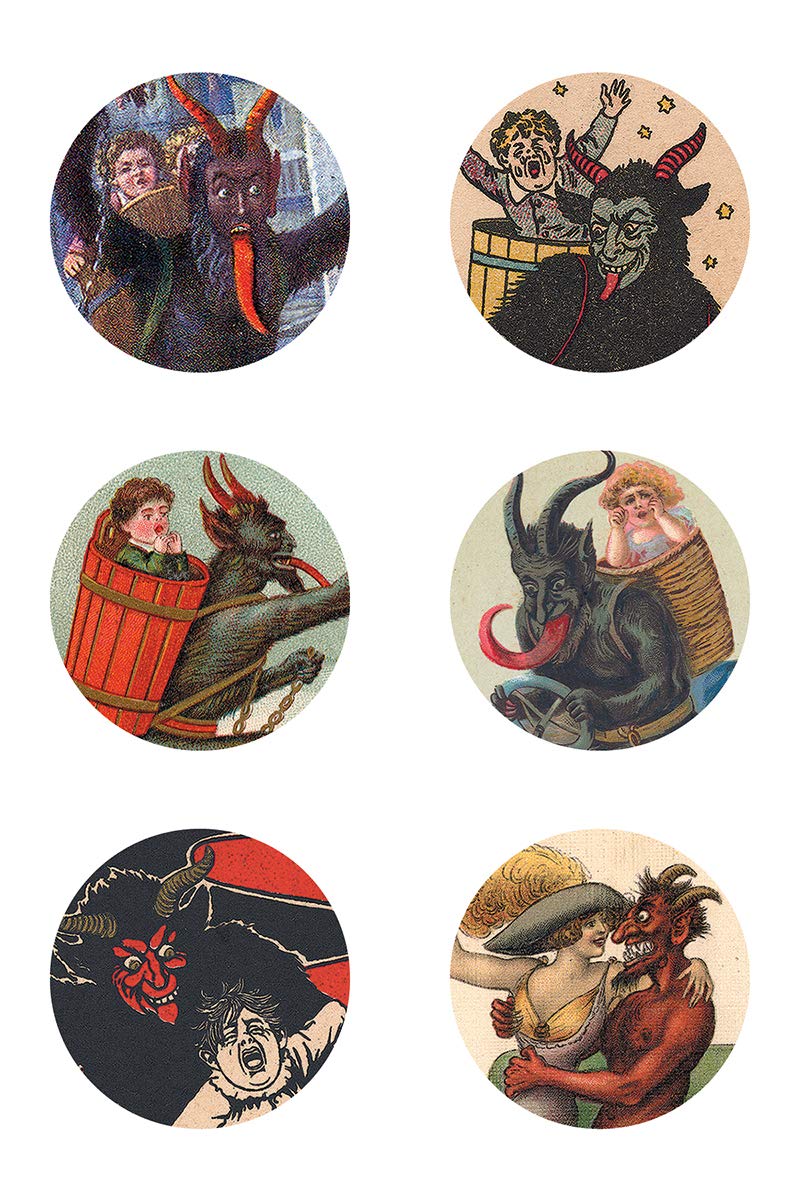 Krampus Sticker Collection in Deluxe Tin
