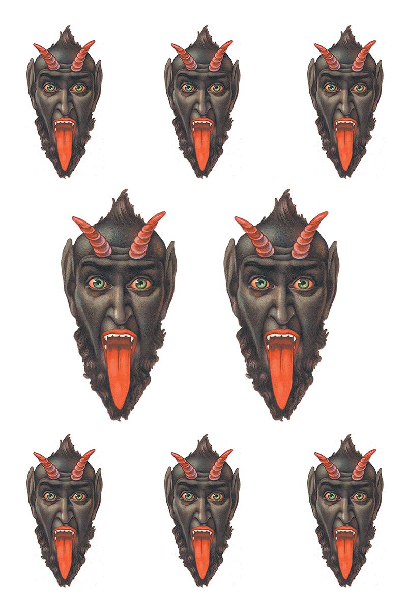 Krampus Sticker Collection in Deluxe Tin