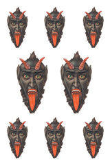 Krampus Sticker Collection in Deluxe Tin