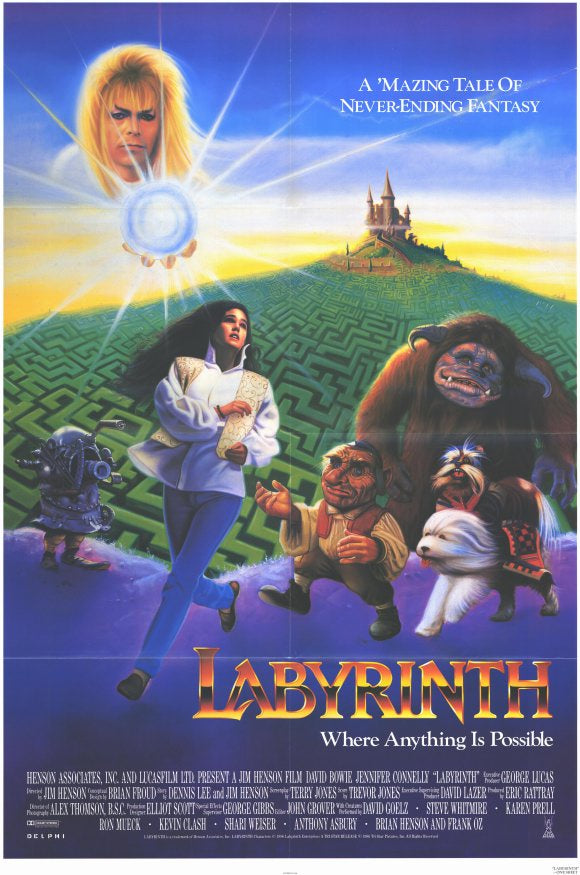 Labyrinth Style C Poster 11x17
