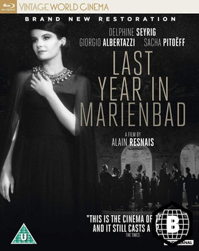 Last Year in Marienbad w/SLIP (Region B) - New Blu - Ray