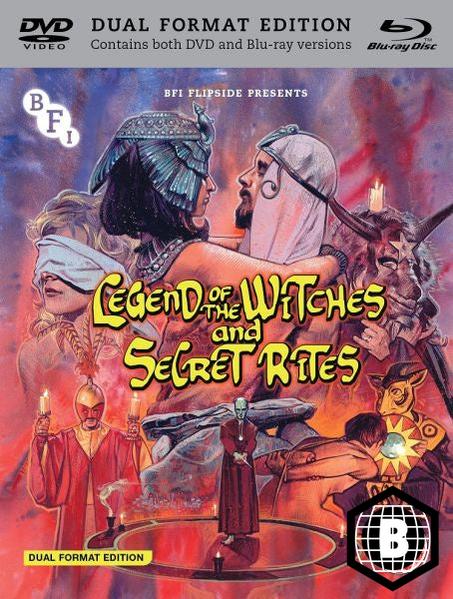 Legend of the Witches / Secret Rites (Region B) - New Blu - Ray