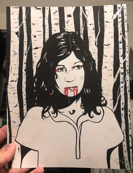 Let The Right One In Fan Art Print - Local Artists