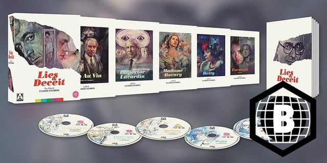 Lies And Deceit: Five Films By Claude Chabrol (Limited Edition, Region B) - New Blu - Ray