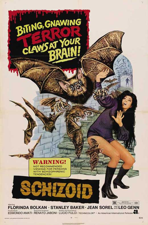 Lizard in a Woman's Skin aka Schizoid Poster 11x17