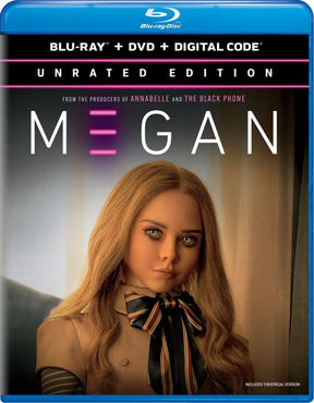 M3GAN (Unrated + Theatrical) w/SLIP - New Blu - Ray