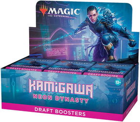 Magic The Gathering Kamigawa: Neon Dynasty Draft Booster Pack - Cards/Board Games
